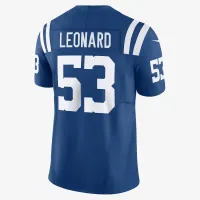 Shaquille Leonard Indianapolis Colts мужские Nike Dri-FIT NFL Limited Football Jersey синий