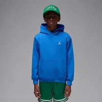 Nike Jordan Brooklyn Fleece Big детские Pullover Толстовка с капюшоном синий