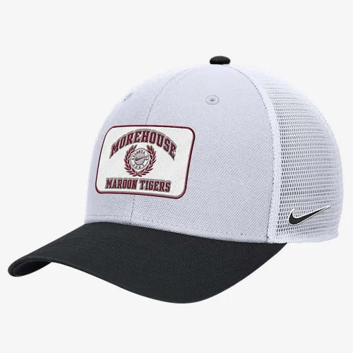 Morehouse Rise Nike College Trucker Cap колір білий