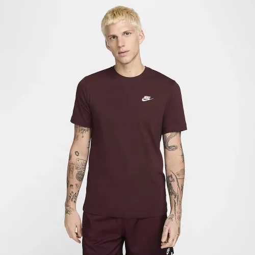 Nike Sportswear Club чоловічі футболка колір червоний