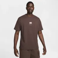 Nike Sportswear мужские Max90 футболка цвет коричневый