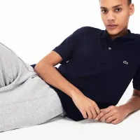 Футболка Lacoste хлопковыеShirt Regular Fit DH2050-166 - Синяя