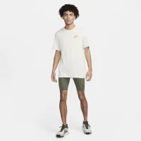 Nike Trail Lava Loops мужские Dri-FIT Running 1/2-Length Tights цвет зеленый