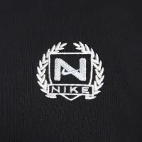 Nike Sportswear женская оверсайз 1/2-Zip Crop Fleece свитшот цвет черный