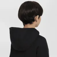 Liverpool FC Tech Fleece Big детские (для мальчиков) Nike Soccer Full-Zip Толстовка с капюшоном цвет черный