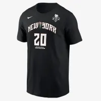 Sabrina Ionescu New York Liberty чоловічі Nike WNBA футболка колір чорний