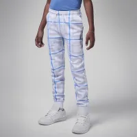 Nike Jordan Brooklyn Essentials Big детские Holiday Fleece Pants цвет белый