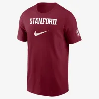 Stanford Cardinal Campus Mascot мужские Nike College футболка цвет красный