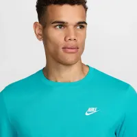Nike Sportswear Club чоловічі Long-Sleeve футболка колір зелений