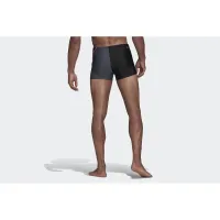 Kąpielówki adidas Wording Swim Boxers HA0324 - Чорні