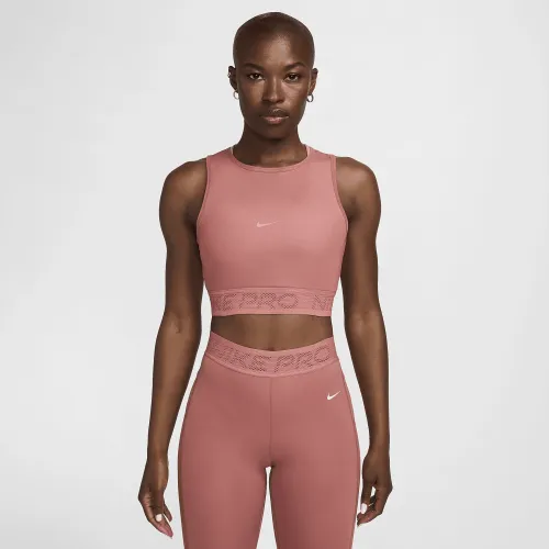 Nike Pro жіноча Mesh Tank Top Pink