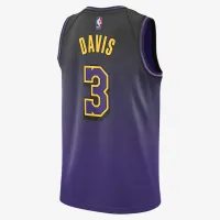 Anthony Davis Los Angeles Lakers 2024/25 City Edition чоловічі Nike Dri-FIT NBA Swingman Jersey колір фіолетовий