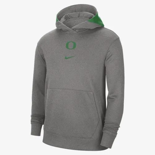 Nike College Dri-FIT Spotlight (Oregon) чоловічі Толстовка з капюшоном колір сірий