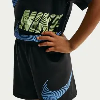 Nike Sportswear In The Zone Little дитячі Relaxed Jersey 2-Piece комплект колір чорний