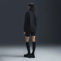 Nike Sportswear Essential женская оверсайз Long-Sleeve Polo цвет черный