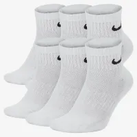 Nike Everyday Cushioned тренировочные Ankle носки (6 пары) цвет белый