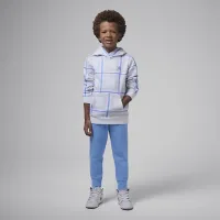 Nike Jordan Brooklyn Essentials Little детские 2-Piece Holiday Pullover Толстовка с капюшоном набор синий