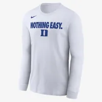 Duke чоловічі Nike College Long-Sleeve футболка колір білий