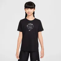 Paris Saint-Germain Big детские Nike Soccer футболка цвет черный
