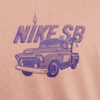 Nike SB Max90 Skate футболка колір коричневий