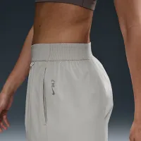 Nike 24.7 PerfectStretch женская Dri-FIT С высокой Талией Loose Wide-Leg Pants цвет коричневый