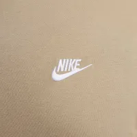 Nike Sportswear Club мужские футболка цвет коричневый