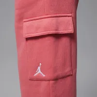 Nike Jordan Y2K Big детские Fleece Cargo Pants Pink