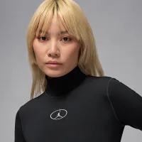 Nike Jordan Flight Mountainside женская Long-Sleeve Bodysuit цвет черный