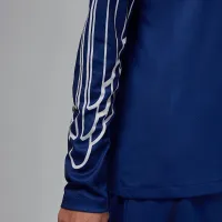 Nike Paris Saint-Germain 2024/25 Stadium Fourth женская Jordan Dri-FIT Soccer Replica Long-Sleeve Jersey синий