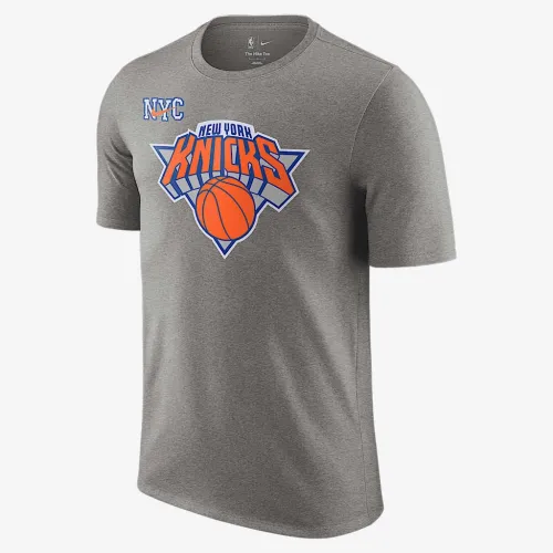 New York Knicks Essential City Edition чоловічі Nike NBA футболка колір сірий