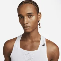 Nike Dri-FIT ADV AeroSwift чоловічі Racing Singlet колір білий