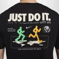 Nike мужские Dri-FIT Running футболка цвет черный