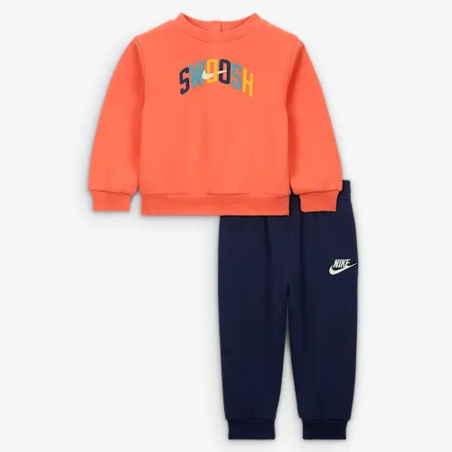 Nike Sportswear Powder Play Baby (12-24M) Lightweight Fleece 2-Piece Crew набор синий