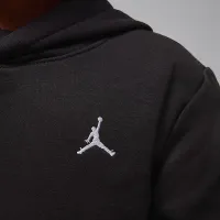 Nike Jordan Brooklyn Fleece Little дитячі 2-Piece Pullover Толстовка з капюшоном комплект колір чорний