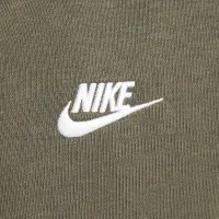 Nike Sportswear Club Fleece Big детские Full-Zip Толстовка с капюшоном цвет зеленый