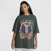 Nike Sportswear Essential жіноча оверсайз футболка колір зелений