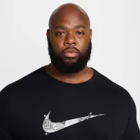 Nike чоловічі Dri-FIT Running футболка колір чорний