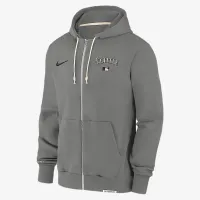 Seattle Mariners Authentic Collection Travel чоловічі Nike Dri-FIT MLB Full-Zip Толстовка з капюшоном колір сірий