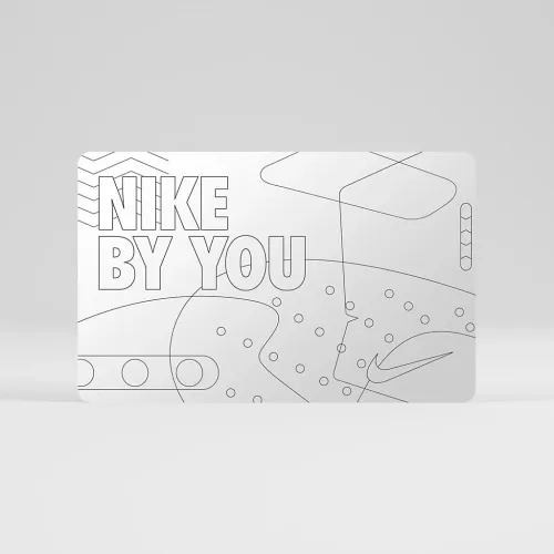 Nike Gift Card Mailed in a Mini Nike Shoebox колір білий