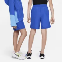 Nike Multi Big детские (для мальчиков) Dri-FIT тренировочные шорты синий