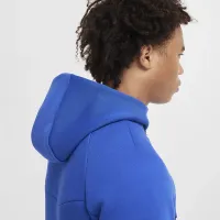 Nike Tech мужские Full-Zip Windrunner Толстовка с капюшоном синий