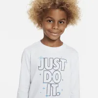 Nike Shine Long Sleeve Tee Little Kids футболка блакитний