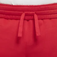 Nike Sportswear Club Fleece Big детские French Terry шорты (Extended Size) цвет красный