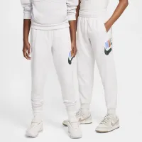 Nike Club Fleece Big дитячі Joggers колір коричневий