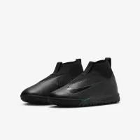 Nike Jr. Mercurial Superfly 10 Academy Little/Big детские TF High-Top Soccer Кроссовки цвет черный