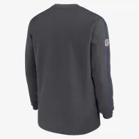 Buffalo Bills Sideline Coach Men’s Nike NFL Long-Sleeve Top колір сірий