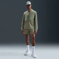 Nike Trail мужские Dri-FIT ADV UV Running Shirt Куртка цвет зеленый