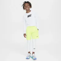 Nike Dri-FIT Multi+ Big дитячі (для хлопчиків) Long-Sleeve Top колір білий