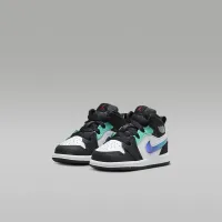 Nike Jordan 1 Mid SE Baby/Toddler Кросівки колір чорний