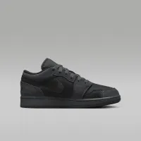 Nike Air Jordan 1 Low SE Craft Big детские Кроссовки цвет серый